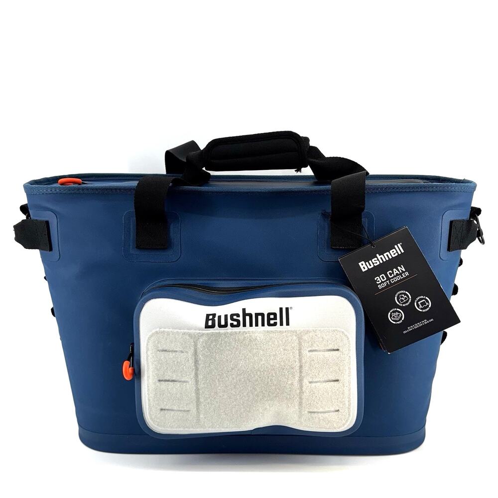 Bushnell 30 Can Soft Cooler Bag Dark Blue Waterproof Soft Side Floatable
